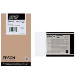 C13T602100 / T6021 - cartouche de marque Epson - noire