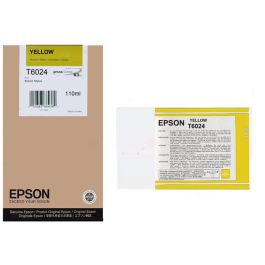 C13T602400 / T6024 - cartouche de marque Epson - jaune