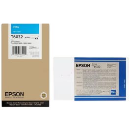 C13T603200 / T6032 - cartouche de marque Epson - cyan