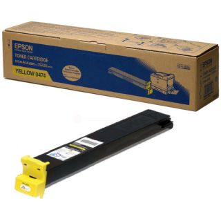 C13S050474 / 0474 - toner de marque Epson - jaune